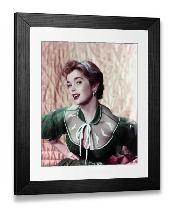 Framed Print : Dawn Addams In The Moon Is Blue Framed Print : Dawn Addams In The Moon Is Blue