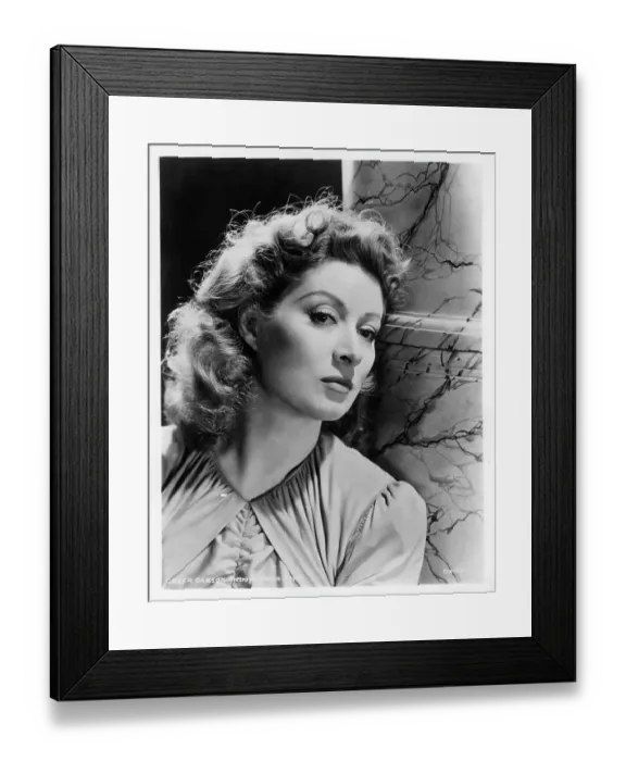 Framed Print : Greer Garson In The Miniver Story Framed Print : Greer Garson In The Miniver Story
