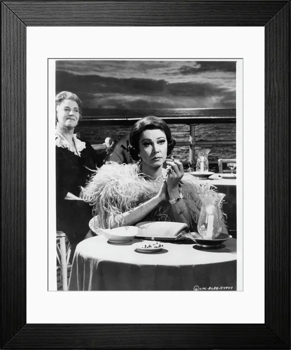 Framed Print : Vivien Leigh In Ship Of Fools Framed Print : Vivien Leigh In Ship Of Fools