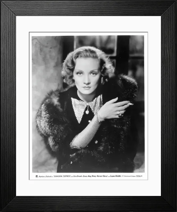 Framed Print : Marlene Dietrich In Shanghai Express Framed Print : Marlene Dietrich In Shanghai Express