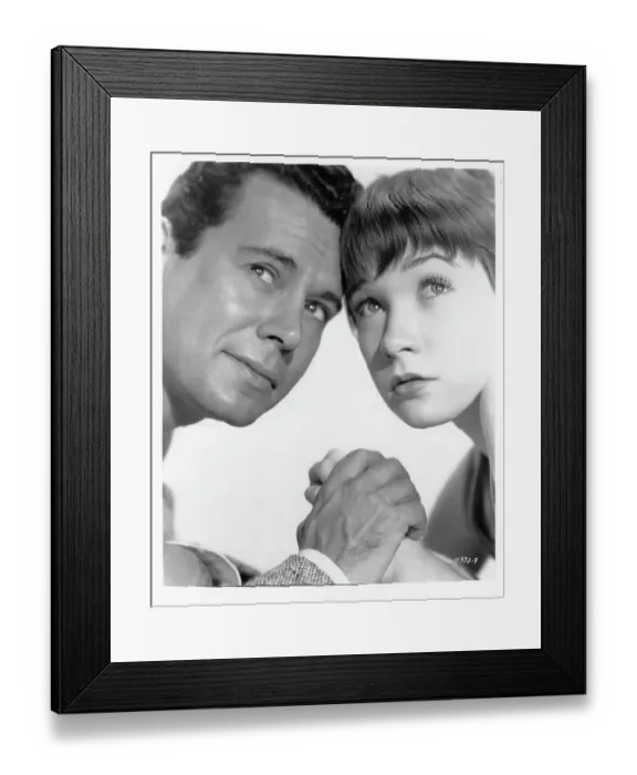 Framed Print : John Forsythe And Shirley MacLaine In The Trouble With Girls Framed Print : John Forsythe And Shirley MacLaine In The Trouble With Girls
