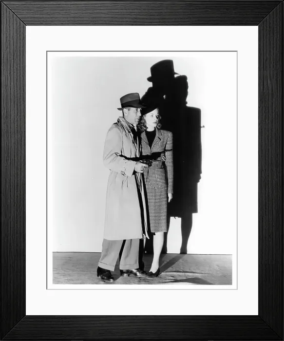 Framed Print : Humphrey Bogart And Lauren Bacall In To Have And Have Not