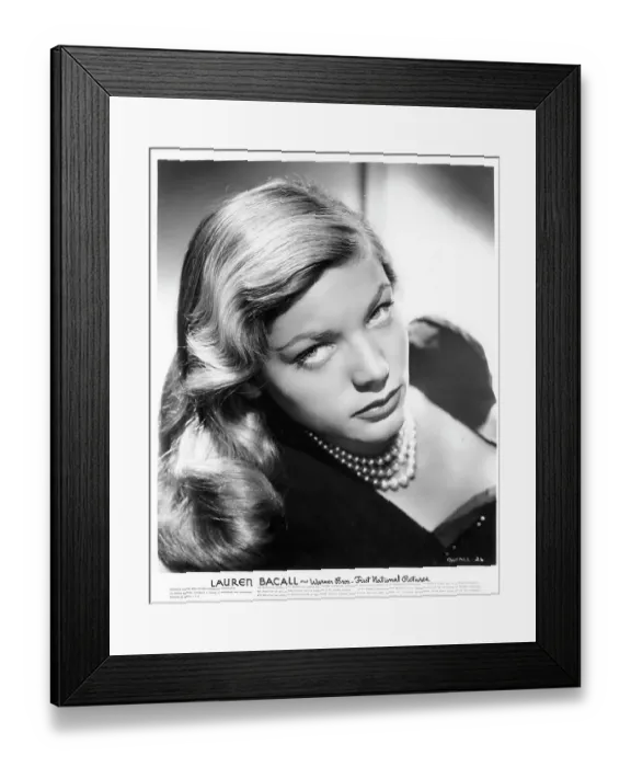 Framed Print : Lauren Bacall In To Have And Have Not Framed Print : Lauren Bacall In To Have And Have Not