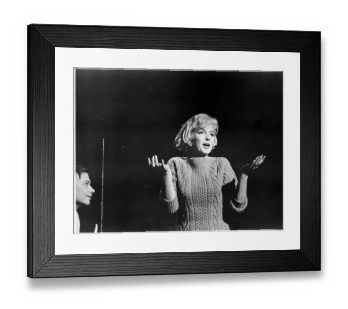 Framed Print : Marilyn Monroe In Let's Make Love Framed Print : Marilyn Monroe In Let's Make Love