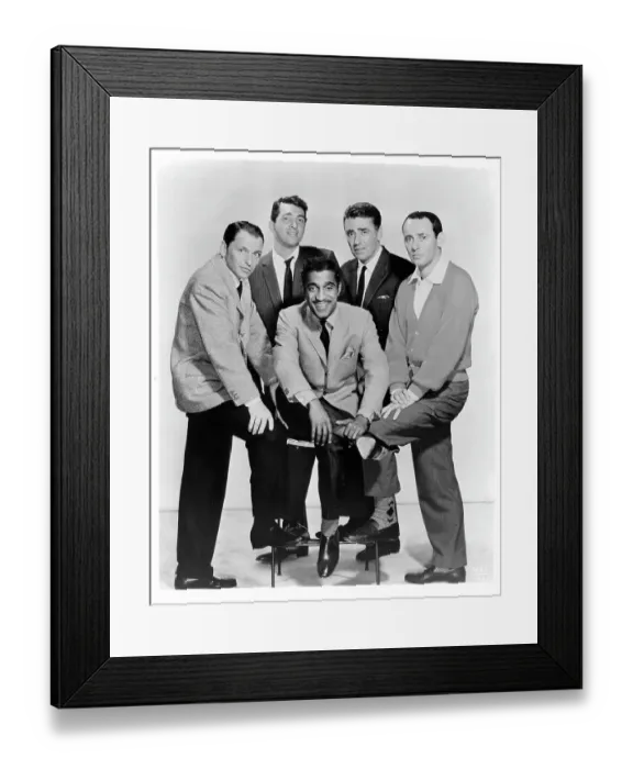 Framed Print : Frank Sinatra And Dean Martin In Ocean's Eleven Framed Print : Frank Sinatra And Dean Martin In Ocean's Eleven