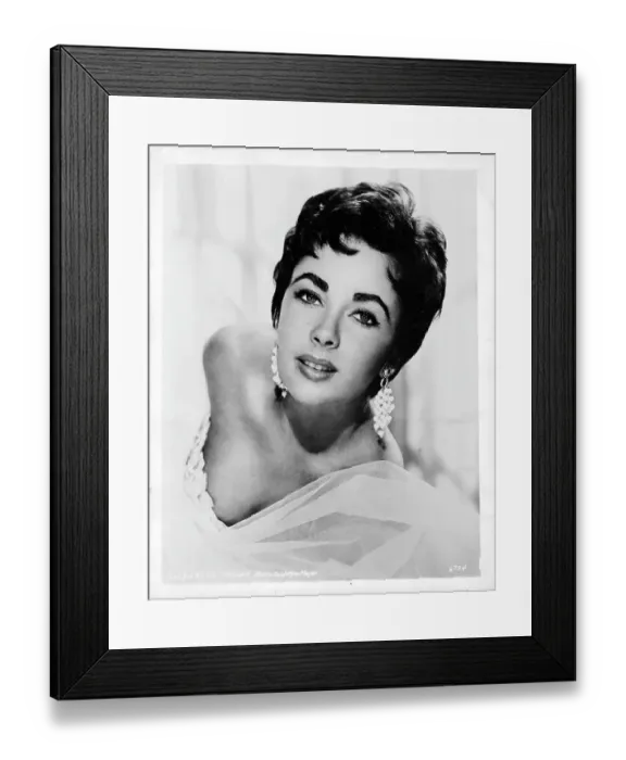 Framed Print : Elizabeth Taylor In The Last Time I Saw Paris Framed Print : Elizabeth Taylor In The Last Time I Saw Paris