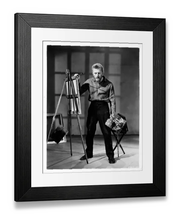 Framed Print : Kirk Douglas In Lust For Life Framed Print : Kirk Douglas In Lust For Life