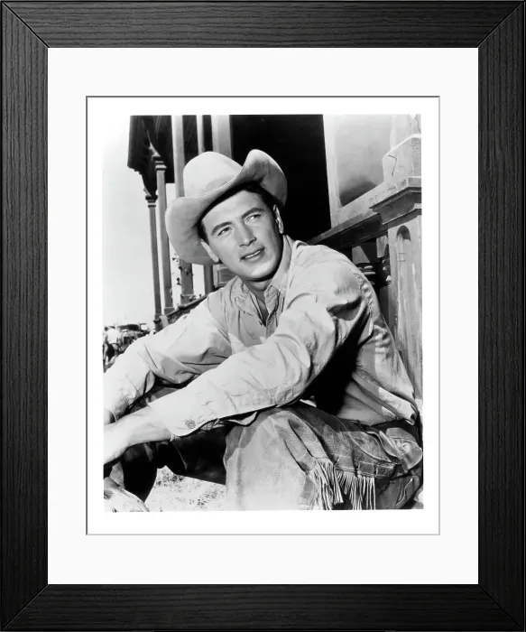 Framed Print : Rock Hudson In Giant Framed Print : Rock Hudson In Giant