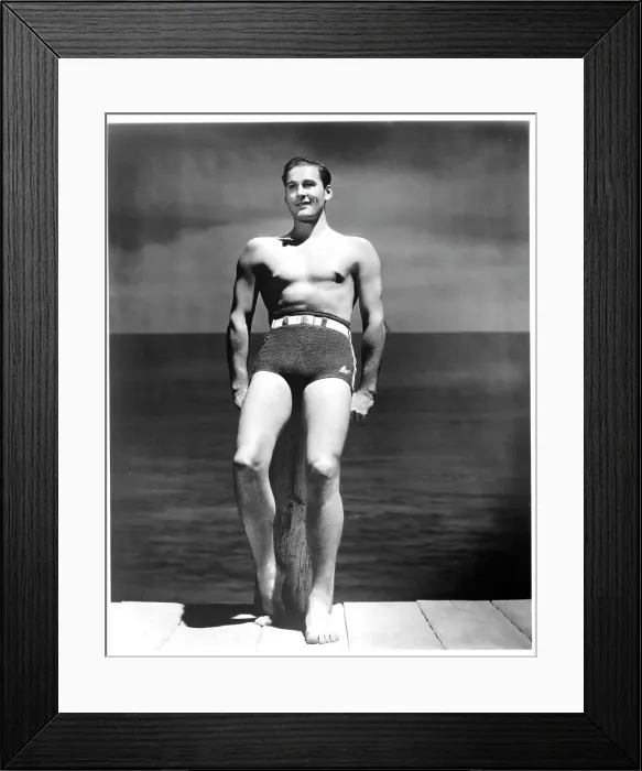 Framed Print : Errol Flynn In The Perfect Specimen Framed Print : Errol Flynn In The Perfect Specimen