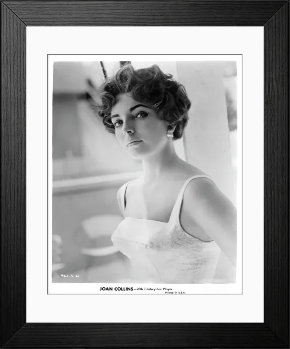 Framed Print : Joan Collins Framed Print : Joan Collins