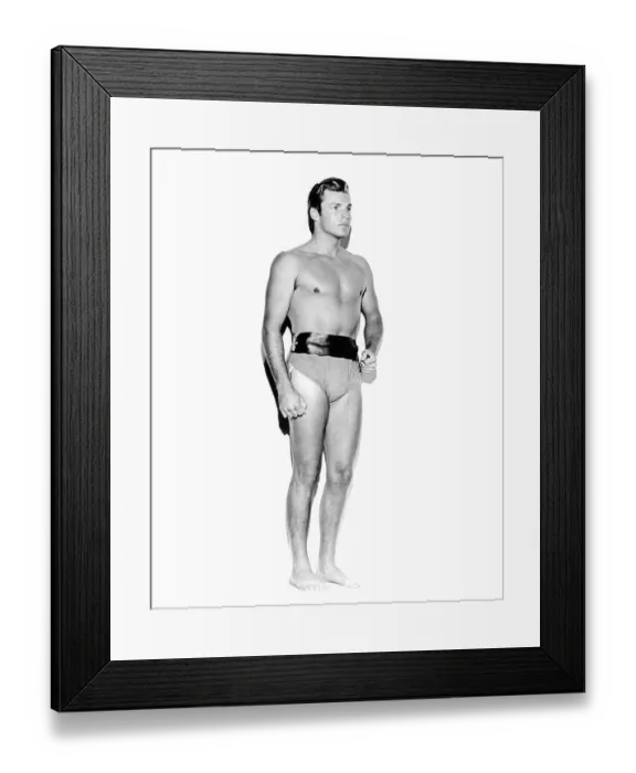 Framed Print : Buster Crabbe In King Of The Jungle Framed Print : Buster Crabbe In King Of The Jungle