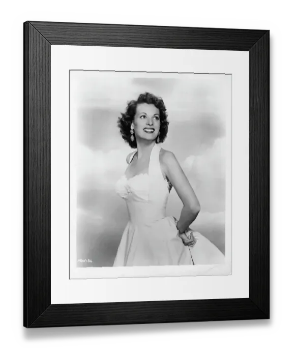 Framed Print : Maureen O'Hara In Sitting Pretty
