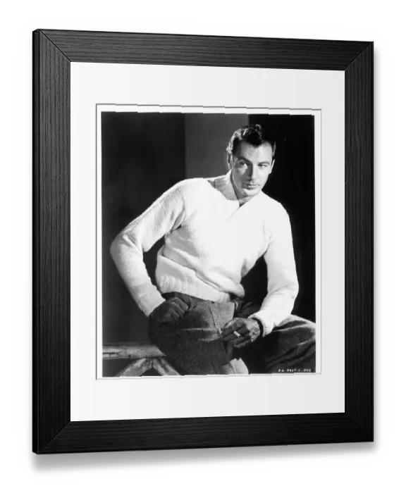 Framed Print : Gary Cooper In The Shopworn Angel Framed Print : Gary Cooper In The Shopworn Angel