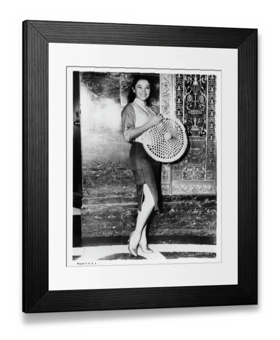 Framed Print : France Nuyen Framed Print : France Nuyen