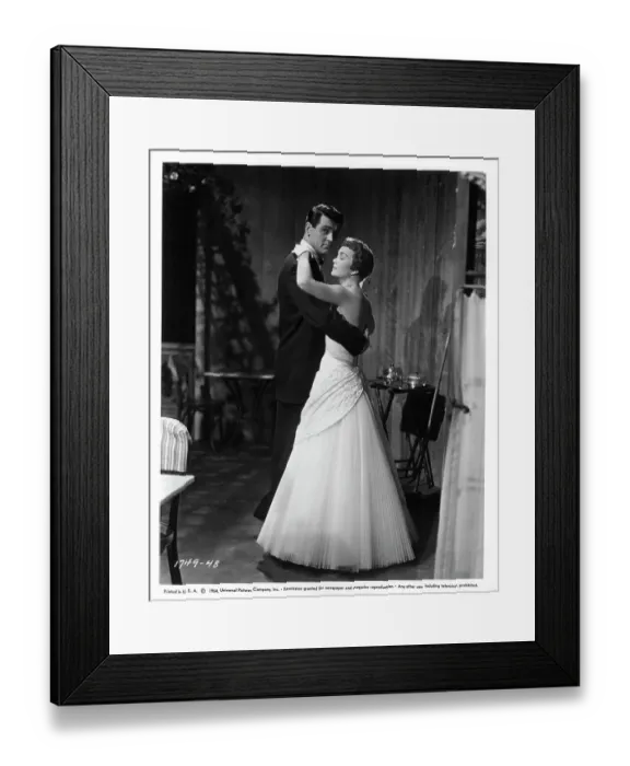 Framed Print : Rock Hudson And Jane Wyman In Magnificent Obsession Framed Print : Rock Hudson And Jane Wyman In Magnificent Obsession