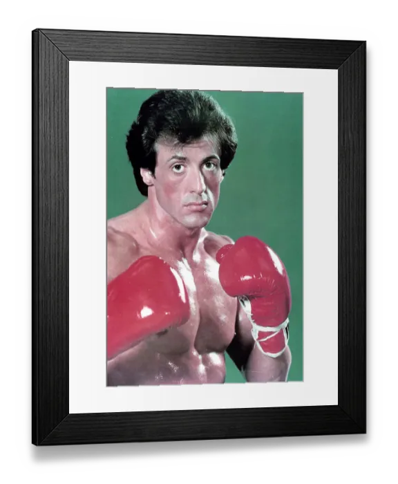Framed Print : Stallone In Rocky