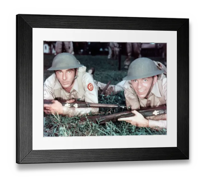 Framed Print : Montgomery Clift And Frank Sinatra In From Here To Eternity Framed Print : Montgomery Clift And Frank Sinatra In From Here To Eternity