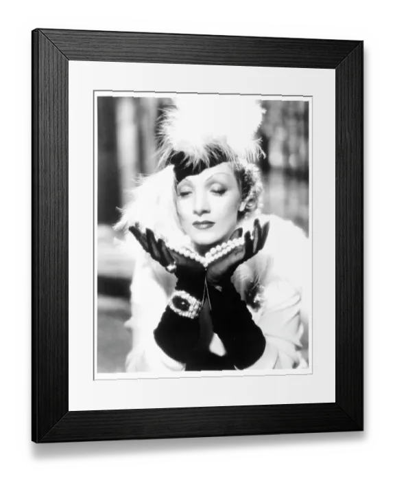 Framed Print : Marlene Dietrich In Desire Framed Print : Marlene Dietrich In Desire