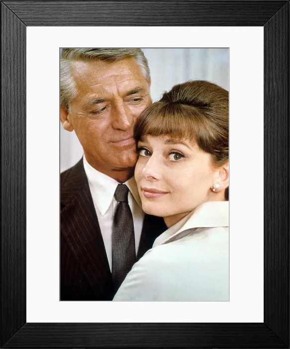 Framed Print : Cary Grant And Audrey Hepburn In Charade Framed Print : Cary Grant And Audrey Hepburn In Charade