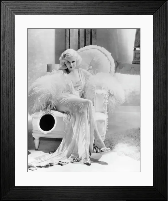 Framed Print : Jean Harlow In Dinner At Eight Framed Print : Jean Harlow In Dinner At Eight