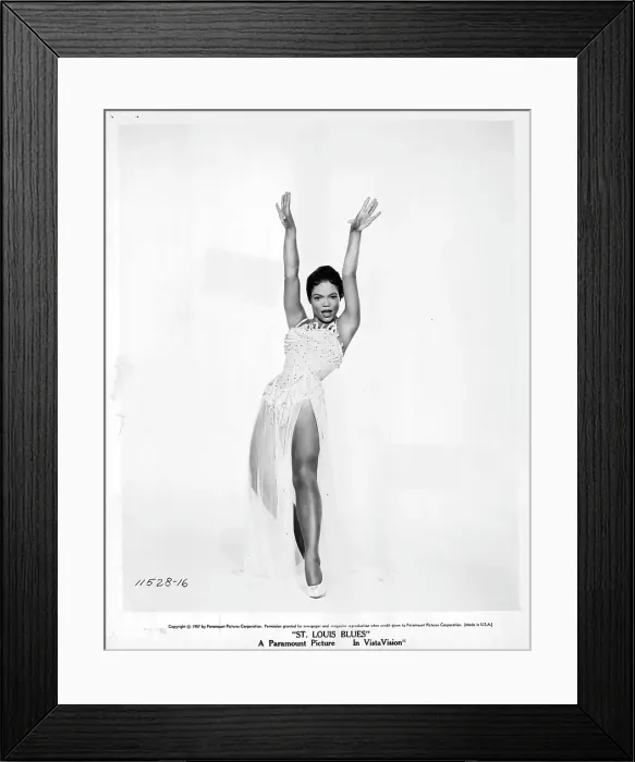Framed Print : Eartha Kitt In St. Louis Blues Framed Print : Eartha Kitt In St. Louis Blues