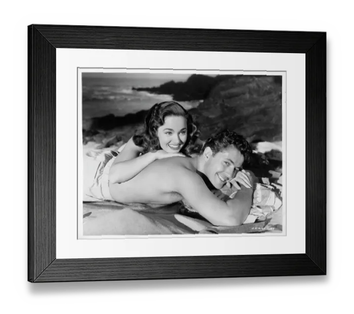 Framed Print : Ann Blyth And Farley Granger In Our Very Own Framed Print : Ann Blyth And Farley Granger In Our Very Own