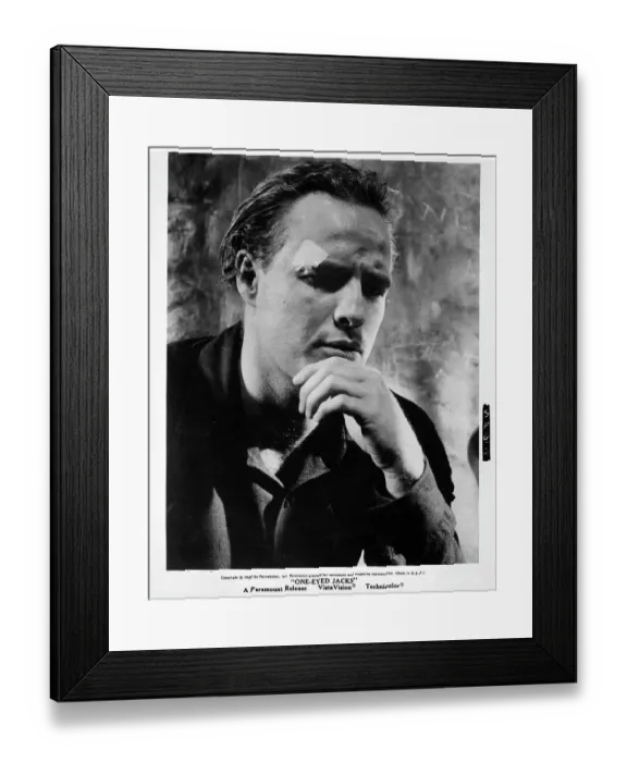 Framed Print : Marlon Brando In One-Eyed Jacks Framed Print : Marlon Brando In One-Eyed Jacks