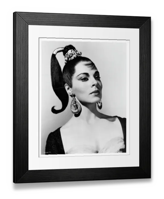 Framed Print : Viveca Lindfors In Moonfleet Framed Print : Viveca Lindfors In Moonfleet