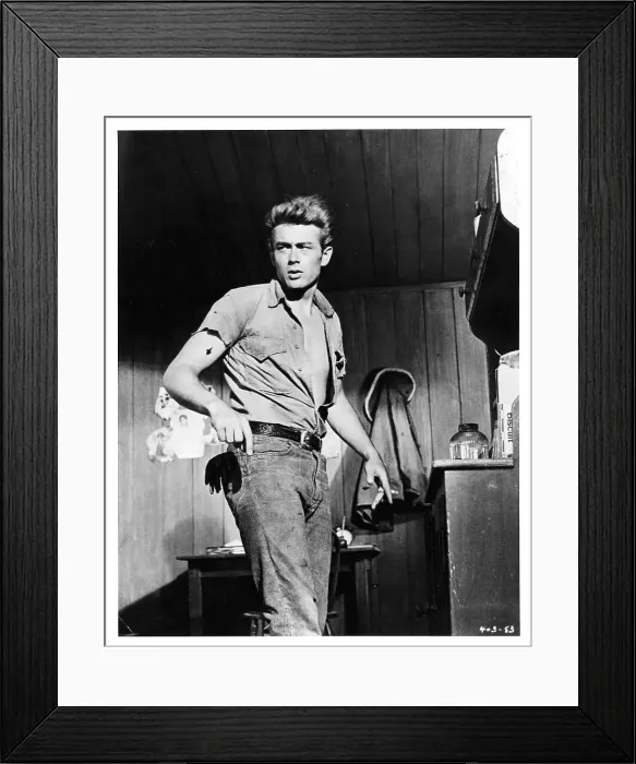 Framed Print : James Dean In Giant Framed Print : James Dean In Giant