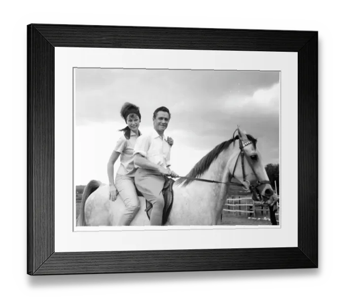 Framed Print : Anne Aubrey And Richard Todd In The Hellions Framed Print : Anne Aubrey And Richard Todd In The Hellions
