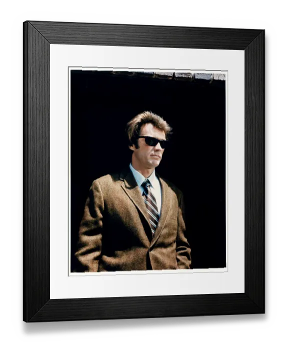 Framed Print : Clint Eastwood In Dirty Harry Framed Print : Clint Eastwood In Dirty Harry