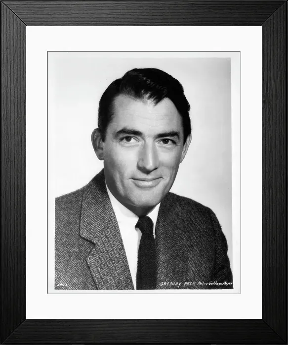 Framed Print : Gregory Peck Framed Print : Gregory Peck