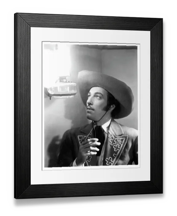 Framed Print : Cesar Romero In The Cisco Kid And The Lady Framed Print : Cesar Romero In The Cisco Kid And The Lady