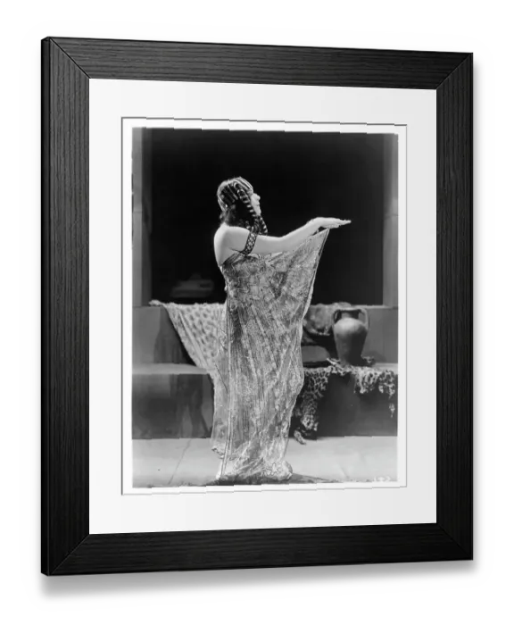 Framed Print : Theda Bara In Cleopatra Framed Print : Theda Bara In Cleopatra