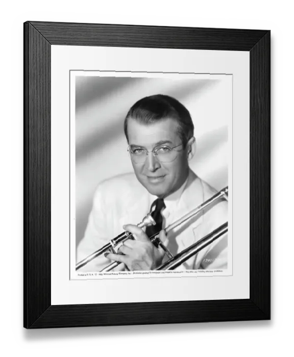 Framed Print : James Stewart In The Glenn Miller Story Framed Print : James Stewart In The Glenn Miller Story