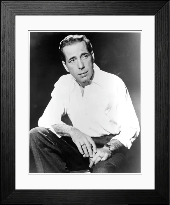 Framed Print : Humphrey Bogart Framed Print : Humphrey Bogart