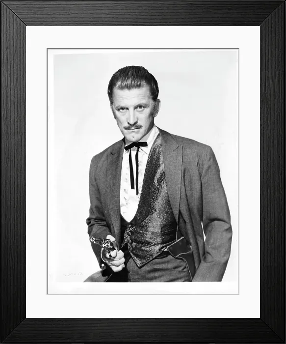 Framed Print : Kirk Douglas In Gunfight At The O.K. Corral Framed Print : Kirk Douglas In Gunfight At The O.K. Corral