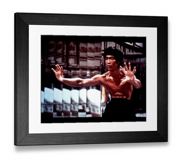 Framed Print : Bruce Lee In Enter The Dragon Framed Print : Bruce Lee In Enter The Dragon