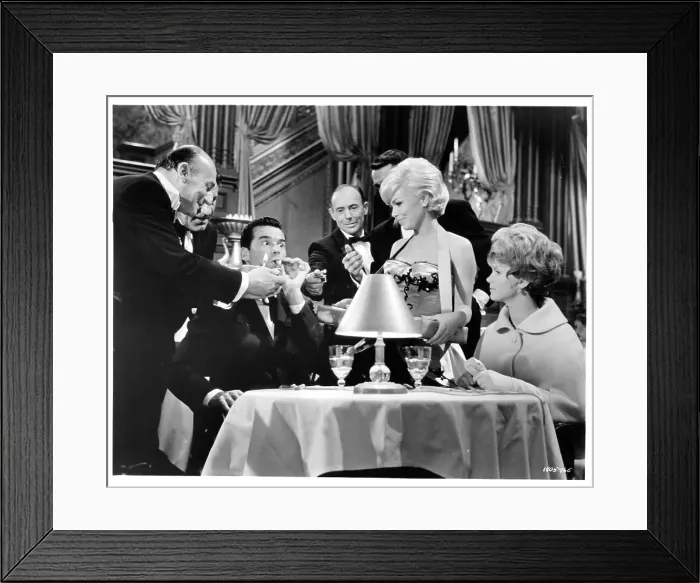 Framed Print : James Garner And Lee Remick In The Wheeler Dealers Framed Print : James Garner And Lee Remick In The Wheeler Dealers