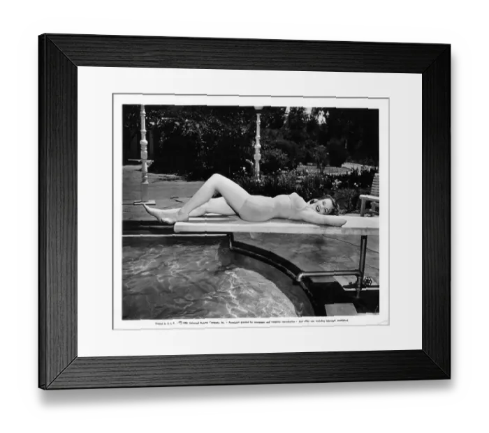 Framed Print : Piper Laurie In Louisa