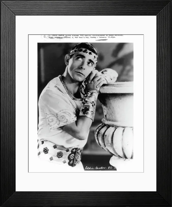 Framed Print : Eddie Cantor In Roman Scandals Framed Print : Eddie Cantor In Roman Scandals