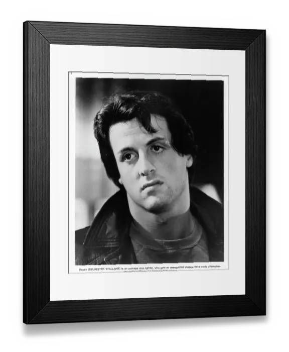 Framed Print : Sylvester Stallone In Rocky Framed Print : Sylvester Stallone In Rocky
