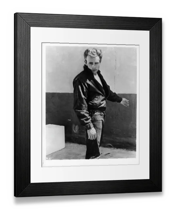 Framed Print : James Dean In Rebel Without A Cause Framed Print : James Dean In Rebel Without A Cause