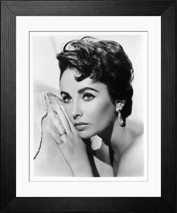 Framed Print : Elizabeth Taylor In Rhapsody Framed Print : Elizabeth Taylor In Rhapsody