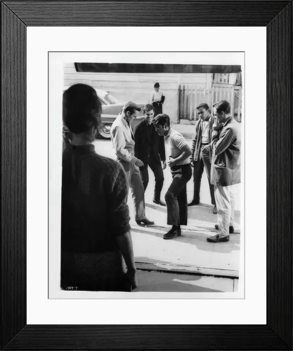 Framed Print : Dennis Hopper And Corey Allen In Rebel Without A Cause Framed Print : Dennis Hopper And Corey Allen In Rebel Without A Cause