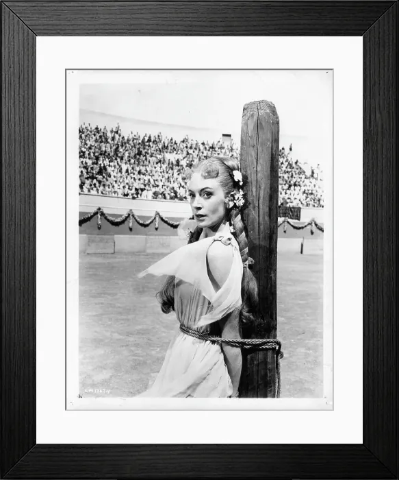 Framed Print : Deborah Kerr In Quo Vadis Framed Print : Deborah Kerr In Quo Vadis