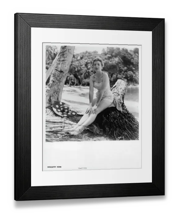 Framed Print : Deborah Kerr In Heaven Knows, Mr. Allison Framed Print : Deborah Kerr In Heaven Knows, Mr. Allison