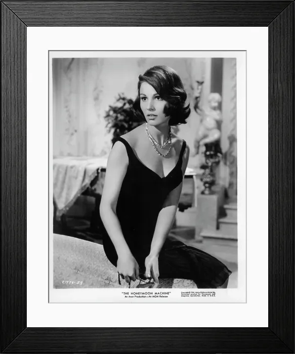 Framed Print : Paula Prentiss In The Honeymoon Machine Framed Print : Paula Prentiss In The Honeymoon Machine
