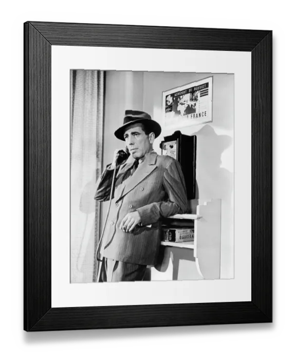 Framed Print : Humphrey Bogart In Passage To Marseille Framed Print : Humphrey Bogart In Passage To Marseille