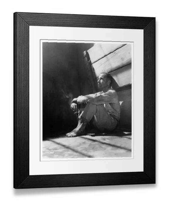 Framed Print : Humphrey Bogart In Passage To Marseille Framed Print : Humphrey Bogart In Passage To Marseille